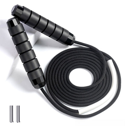 Skipping Rope with Ball Bearings, Rapid Jump Rope for Aerobic Exercise and Speed Training, Jump Training Accessories, Home and Gym Workout Fitness Equipment