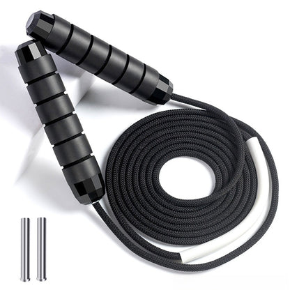 Skipping Rope with Ball Bearings, Rapid Jump Rope for Aerobic Exercise and Speed Training, Jump Training Accessories, Home and Gym Workout Fitness Equipment