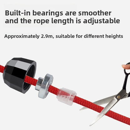 Skipping Rope with Ball Bearings, Rapid Jump Rope for Aerobic Exercise and Speed Training, Jump Training Accessories, Home and Gym Workout Fitness Equipment